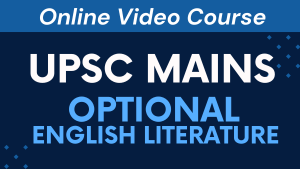 optional english literature for upsc optional english literature for upsc